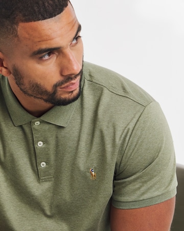 Polo Ralph Lauren Short Sleeve Soft Cotton Polo - Green Heather
