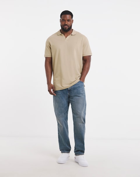 Polo Ralph Lauren Short Sleeve Stretch Mesh Polo - Beige