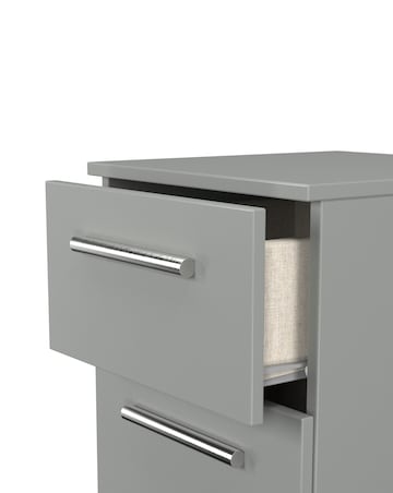 Eider Ready Assembled 4 Drawer Tallboy - Kids