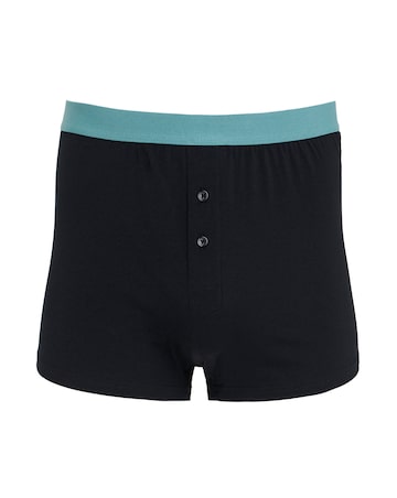 5 Pack Contrast Waist Loose Boxers