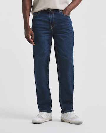 Union Straight Fit Stretch Jeans Darkwash