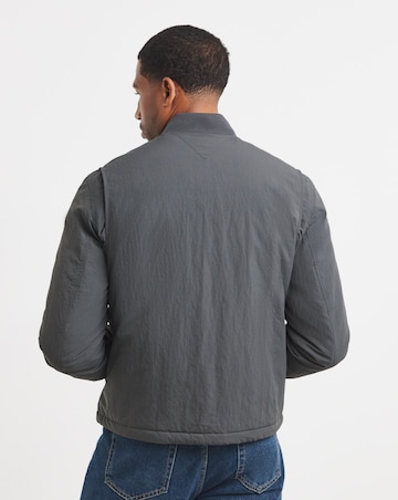 Tommy Jeans Bomber Jacket - Washed Black