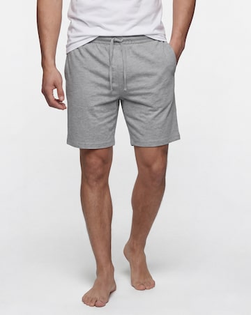 2 Pack Lounge Shorts- Grey/Navy