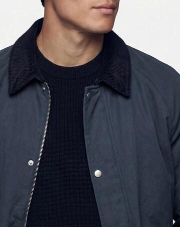 Cord Collar Wadded Jacket