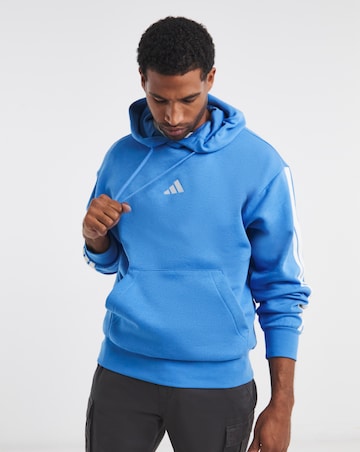 adidas 3 Stripes Fleece Hoodie