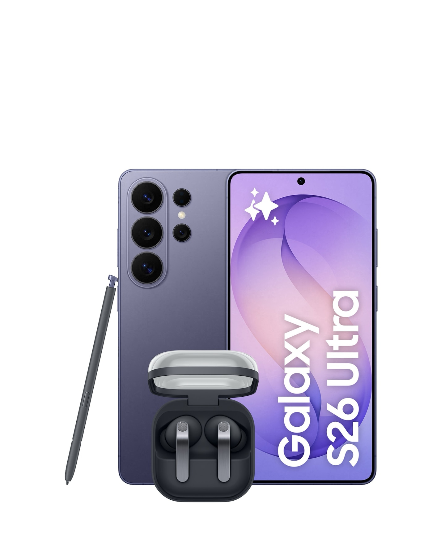 Samsung Galaxy S26 Ultra 512GB (Cobalt Violet) & Galaxy Buds4 Pro