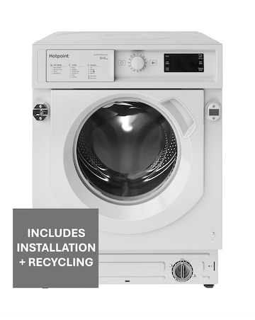 Hotpoint BIWDHG961485UK Integrated 9kg/6kg Washer Dryer + Installation