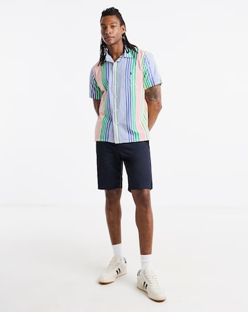 Polo Ralph Lauren Short Sleeve Stripe Seersucker Shirt - Multi