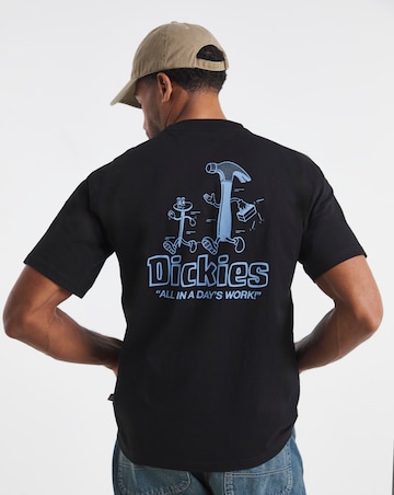 Dickies Short Sleeve Fairlawn Back Graphic T-Shirt - Black