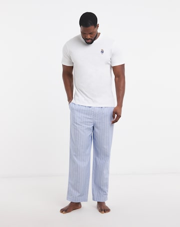 Polo Ralph Lauren Bear Pyjama Set - White/Blue
