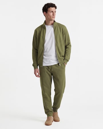 Full Zip Funnel Neck Sweatshirt Long