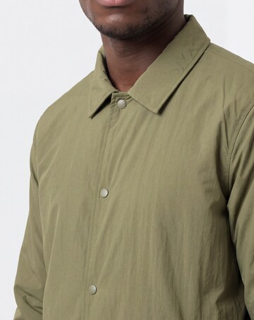 Khaki Shower Resistant Lightweight Padded Jacket