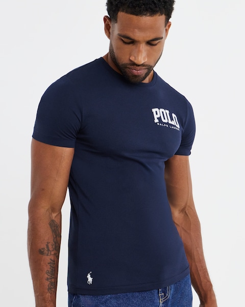 Polo Ralph Lauren Short Sleeve Chest Logo T-Shirt - Navy