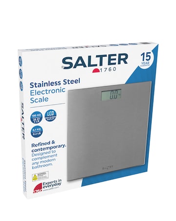 Salter Stainless Steel Bathroom Scale