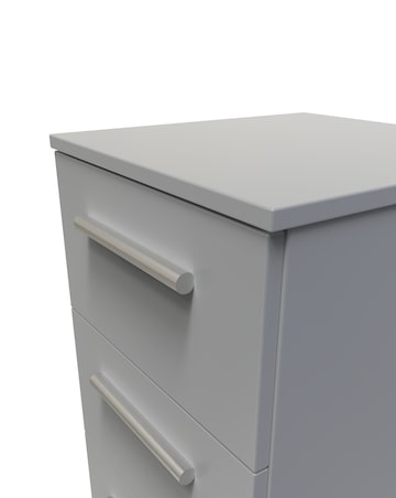 Eider Ready Assembled 3 Drawer Bedside - Kids