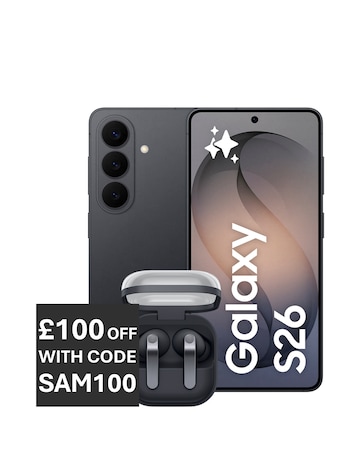 Samsung Galaxy S26 512GB (Black) & Galaxy Buds4 Pro bundle