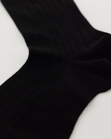 Polo Ralph Lauren 3 Pack Soft Touch Ribbed Socks - Black