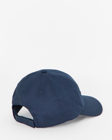 BOSS Graphic Logo Cotton Twill Cap - Navy