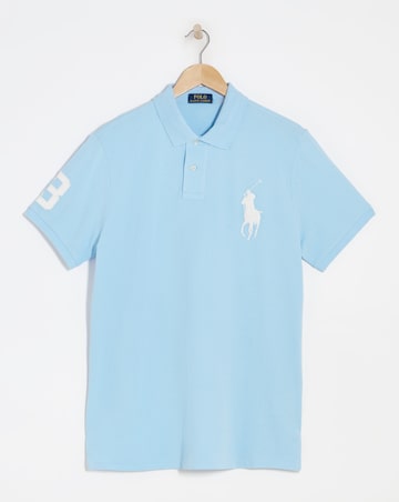 Polo Ralph Lauren Short Sleeve Big Pony Polo - Blue