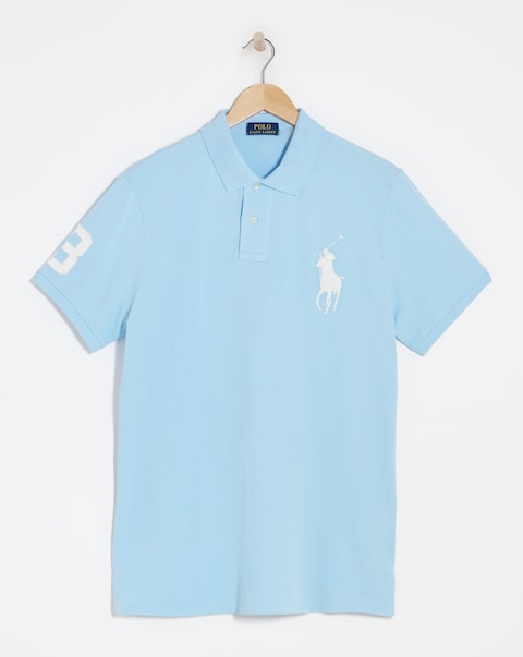 Polo Ralph Lauren Short Sleeve Big Pony Polo - Blue