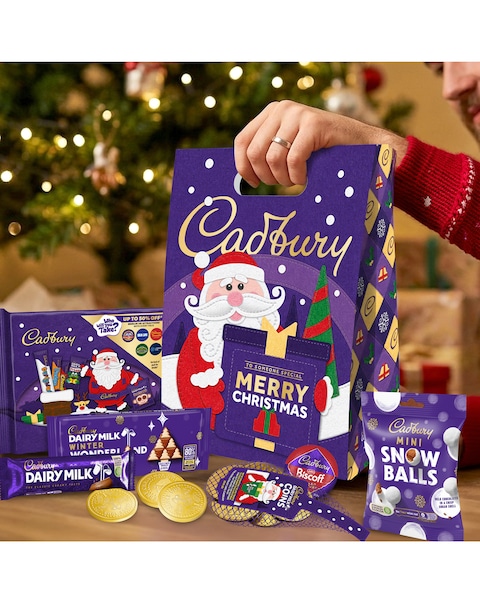 Cadbury Christmas Chocolate Bag