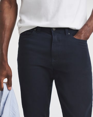 Union Navy Slim Fit Gabardine Jeans