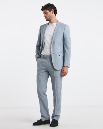 Linen Blend Suit Jacket