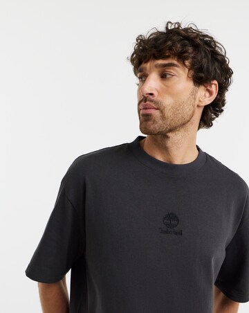 Timberland Shorewood Heavyweight Short Sleeve T-Shirt - Black