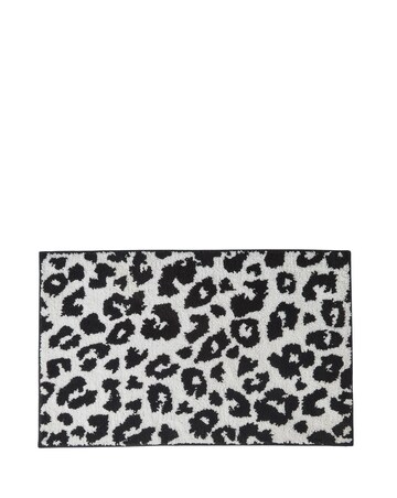 Animal Print Bath Mat