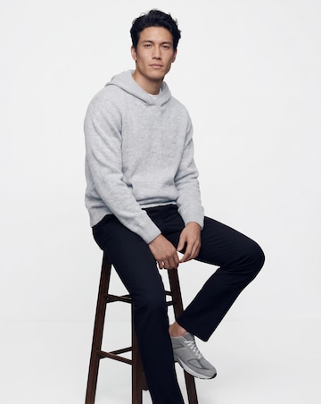 Relaxed Fit Soft Touch Knitted Hoodie