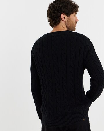 Polo Ralph Lauren Cable Knit Jumper - Black
