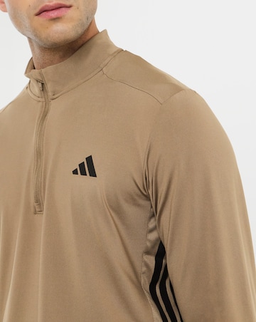 adidas Tech Essentials 3 Stripes 1/4 Zip