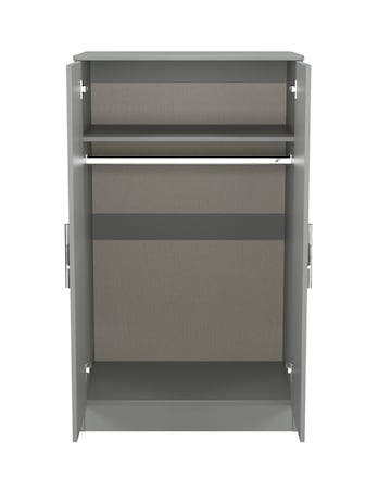 Eider Ready Assembled 2 Door Midi Wardrobe - Kids