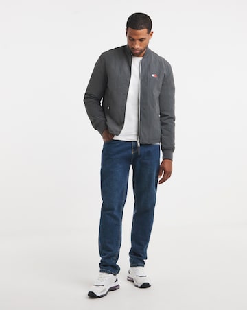 Tommy Jeans Bomber Jacket - Washed Black