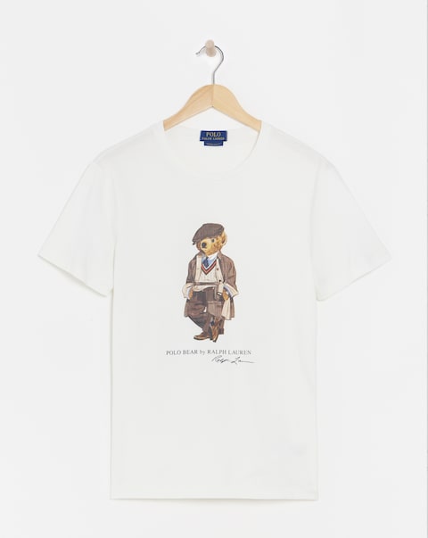Polo Ralph Lauren Short Sleeve Bear T-Shirt - White