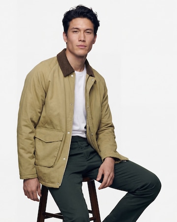 Cord Collar Wadded Jacket