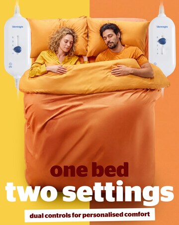 Silentnight Yours&Mine Dual Control Electric Blanket