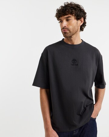 Timberland Shorewood Heavyweight Short Sleeve T-Shirt - Black