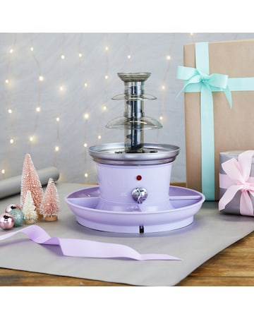 G&P Choc Fountain With Trays Sorbet- Purple