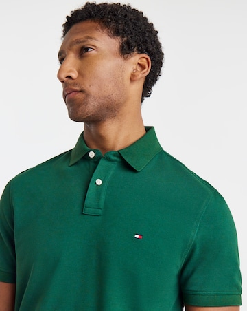 Tommy Hilfiger 1985 Short Sleeve Pique Polo - Green