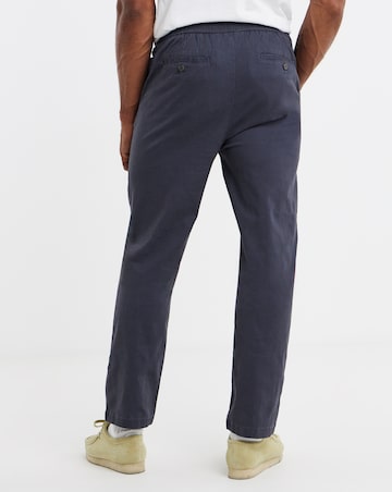 Elasticated Waist Straight Fit Chino