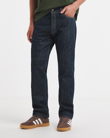 Levi's 501 Original Straight Fit Jean - Dark Indigo