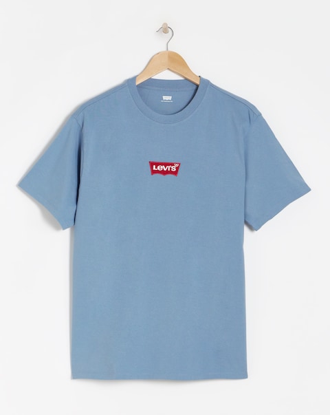 Levi's Short Sleeve Vintage Fit Badge T-Shirt - Blue