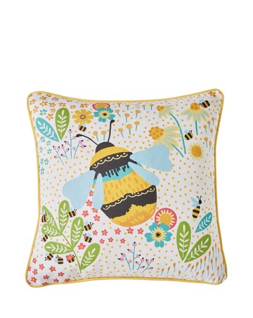 Fusion Buzzy Bee Outdoor Filled Cushion