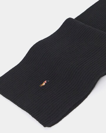 Polo Ralph Lauren Wool Blend Scarf - Black