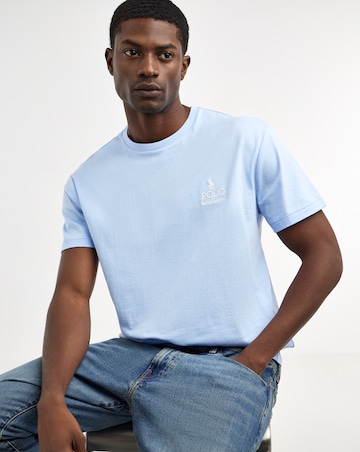 Polo Ralph Lauren Short Sleeve Chest Logo T-Shirt - Blue