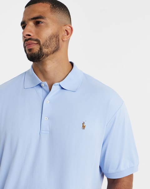 Polo Ralph Lauren Short Sleeve Soft Cotton Polo - Blue