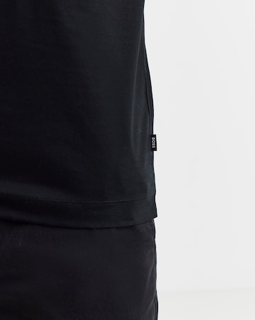 BOSS Short Sleeve Tipped Polo - Black