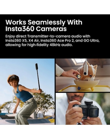Insta360 Mic Pro (2 TX + 1 RX)