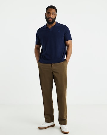 Polo Ralph Lauren Short Sleeve Knitted Polo - Navy